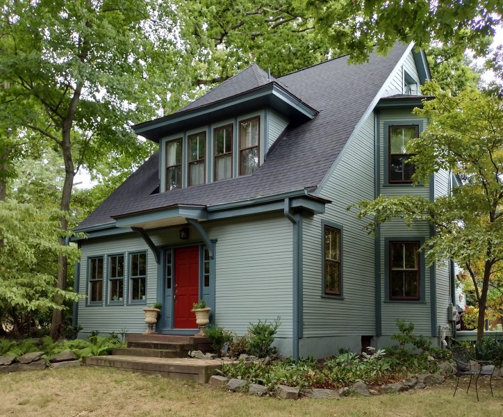 Craftsman Bungalow exterior color, Maryland