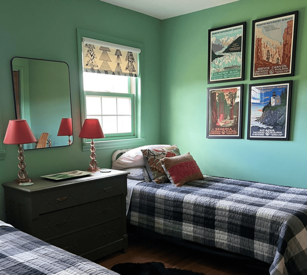 best paint colors for bedrooms & bathrooms