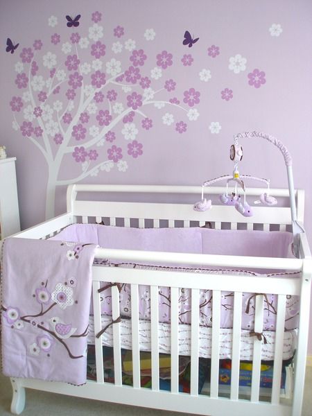 How to paint the baby nursery