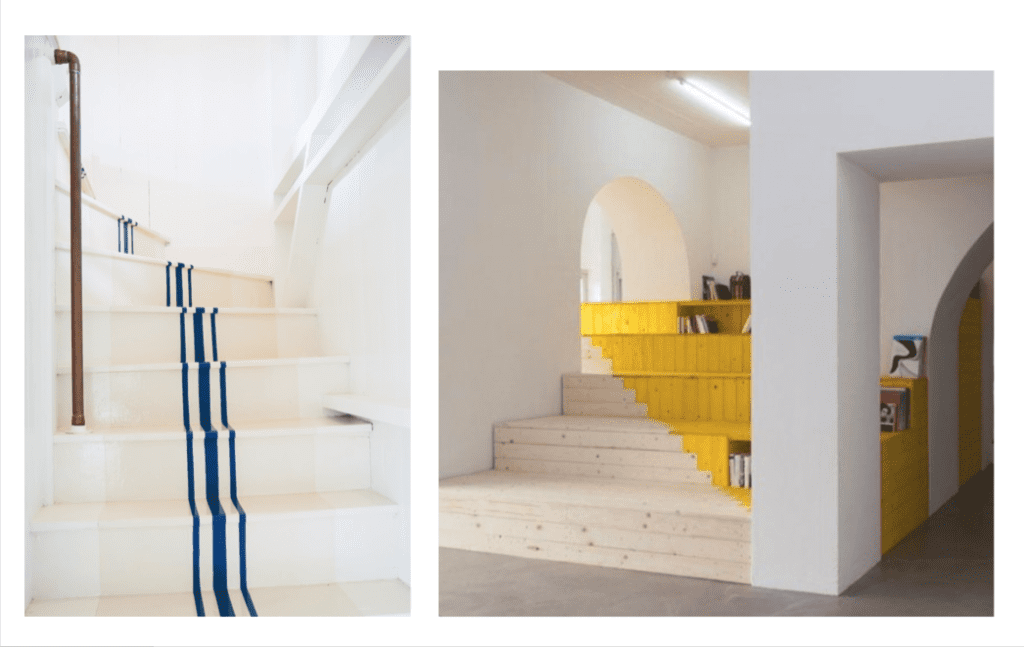 patterned staircases