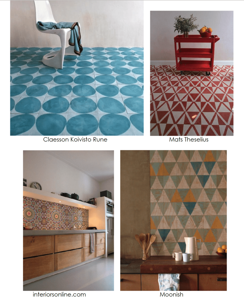 geometric tiles