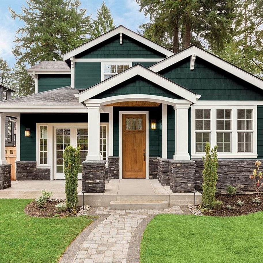 trendy exterior paint colors