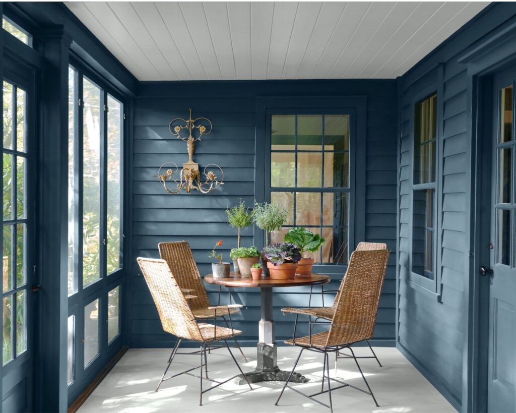 Coastal blue paint colors