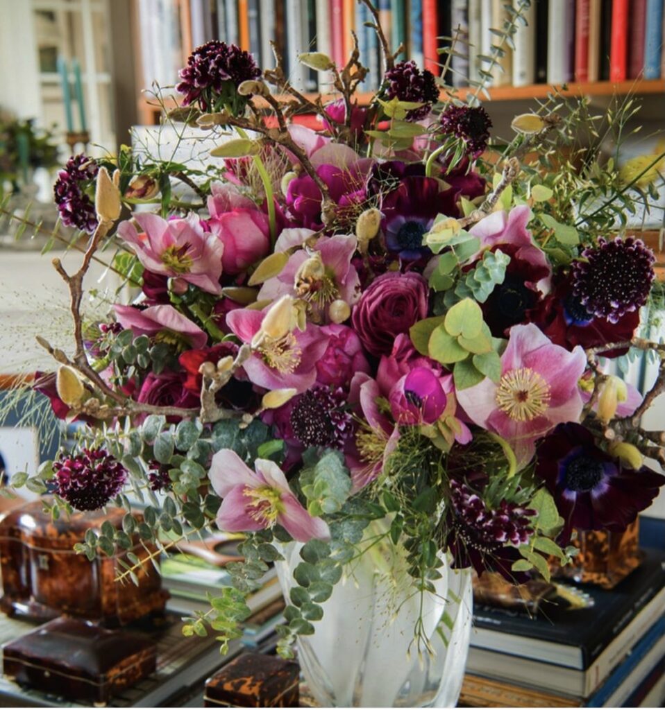 Keep flowers in the home