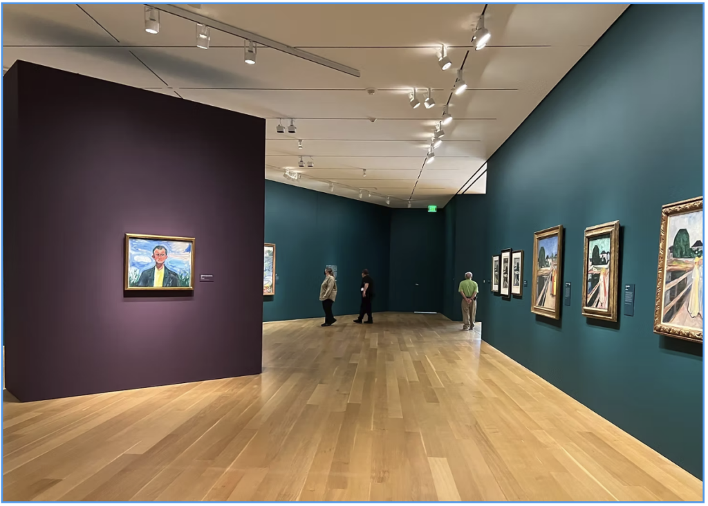 Colorful Museum Walls