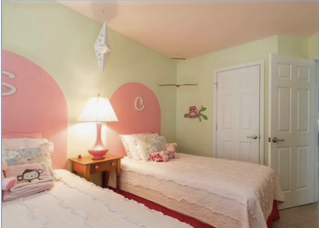 Bedroom Paint colors for twin girls