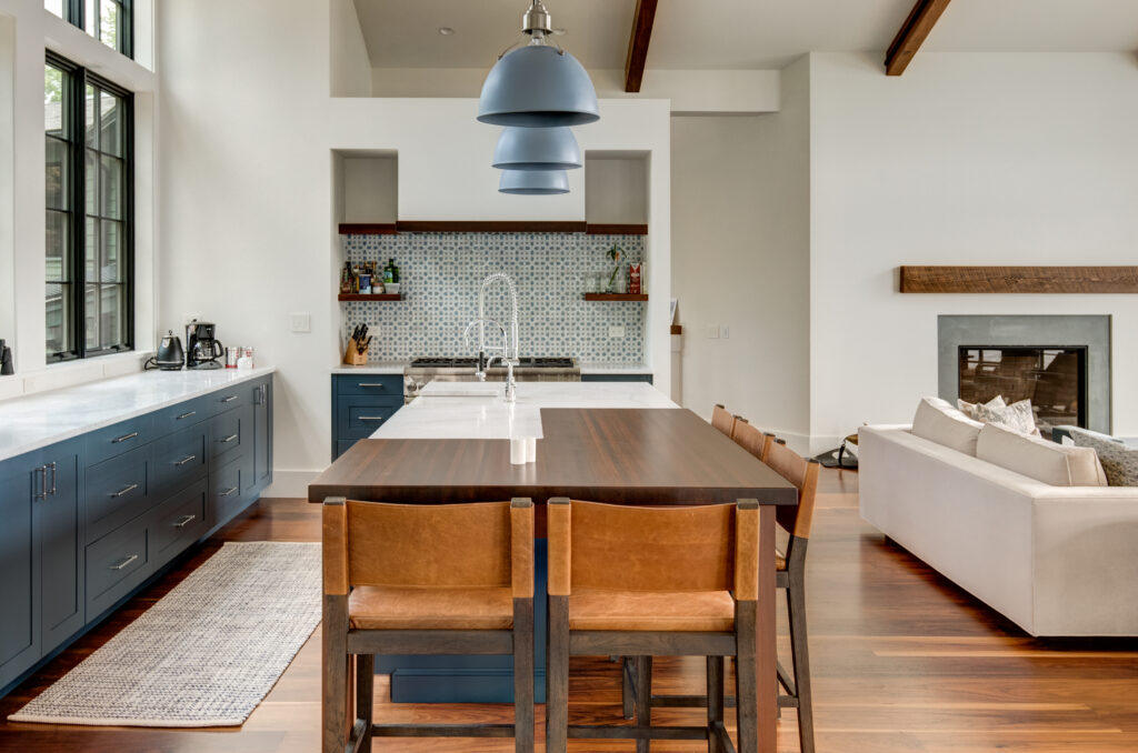 Benjamin Moore white kitchen