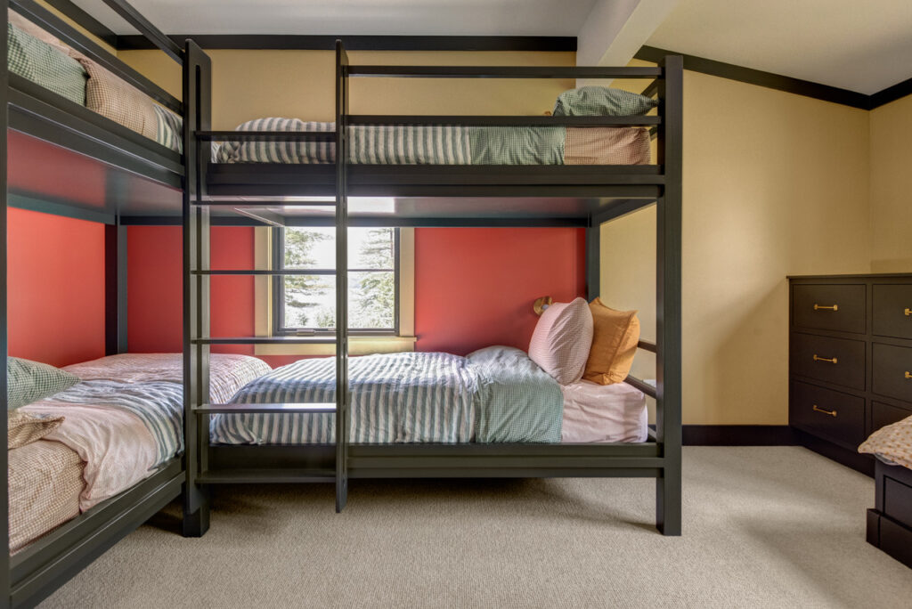 Kids room with bunk beds